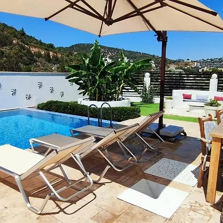 Merkez'de Havuzlu, Saunali, Muestakil Bodrum
